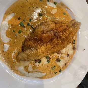 Taste Kitchen + Bar - Fried catfish w grits - Comfort Food Near Me - Sugar Land, Texas Taste Kitchen + Bar - Fried catfish w grits - Comfort Food Near Me - Sugar Land, Texas