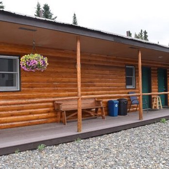Backwoods Lodge - Cute cabins where we stayed with our mother in law. Loved hanging out on the porches at night. - Hotels Near Me - Cantwell, Alaska