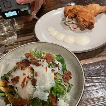 Home - Warmed spinach salad and fried chicken - New American Near Me - Soquel, California Home - Warmed spinach salad and fried chicken - New American Near Me - Soquel, California