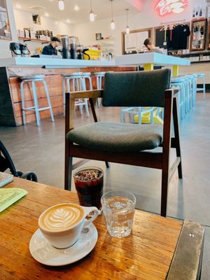 Blue Copper Coffee Room by null