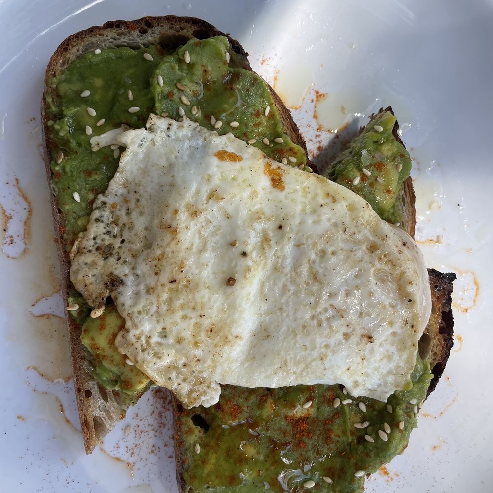 Owlbear Cafe - Avocado Toast with a fried egg - Breakfast & Brunch Near Me - Mount Pleasant, South Carolina Owlbear Cafe - Avocado Toast with a fried egg - Breakfast & Brunch Near Me - Mount Pleasant, South Carolina