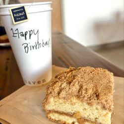 Haven Bagel & Coffee - Gluten free coffee cake