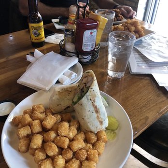 Standard Bar & Grill - Southwest Wrap and tater tots - American Near Me - Chicago, Illinois Standard Bar & Grill - Southwest Wrap and tater tots - American Near Me - Chicago, Illinois