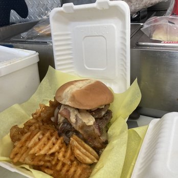 S.S. Bertram Land and Sea - Joe can flat out make a burger sing!! Give these a try!! - Food Trucks Near Me S.S. Bertram Land and Sea - Joe can flat out make a burger sing!! Give these a try!! - Food Trucks Near Me