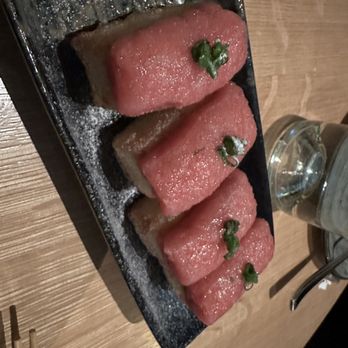 KYU - Tuna on crispy rice - 8 out of 10 - Asian Fusion Near Me - Las Vegas, Nevada