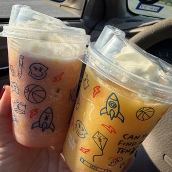 Dutch Bros Coffee - Strawberry and mango smoothies 9/10 - Juice Bars & Smoothies Near Me - Allen, Texas Dutch Bros Coffee - Strawberry and mango smoothies 9/10 - Juice Bars & Smoothies Near Me - Allen, Texas