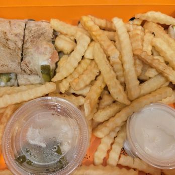 Abu Omar Halal - Richardson - Lamb Arabi with the Shrak instead of the tortilla (Doordash Order) - Halal Near Me - Richardson, Texas Abu Omar Halal - Richardson - Lamb Arabi with the Shrak instead of the tortilla (Doordash Order) - Halal Near Me - Richardson, Texas