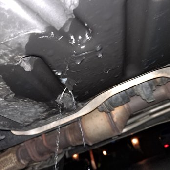 Ozzie's Automotive - Fuel pouring out next to muffler. Scary - Auto Repair Near Me - Palm Desert, California Ozzie's Automotive - Fuel pouring out next to muffler. Scary - Auto Repair Near Me - Palm Desert, California
