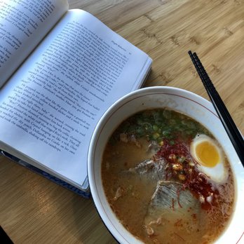 Pikaichi - Spicy Miso Ramen with Half an Egg - Ramen Near Me - Medford, Massachusetts Pikaichi - Spicy Miso Ramen with Half an Egg - Ramen Near Me - Medford, Massachusetts