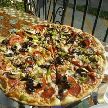 Gregorio's Restaurant - Gregorio special (italian sausage, olives, mushrooms, peppers, pepporoni, red onion and tomatos). - Italian Near Me - Carlsbad, California Gregorio's Restaurant - Gregorio special (italian sausage, olives, mushrooms, peppers, pepporoni, red onion and tomatos). - Italian Near Me - Carlsbad, California