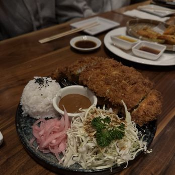 Blue Ocean Robata & Sushi Bar - Tonkatsu (pork) was soooooo good. I've had my share in my lifetime and this one (including the sauce) is high quality - Asian Fusion Near Me - Carlsbad, California Blue Ocean Robata & Sushi Bar - Tonkatsu (pork) was soooooo good. I've had my share in my lifetime and this one (including the sauce) is high quality - Asian Fusion Near Me - Carlsbad, California