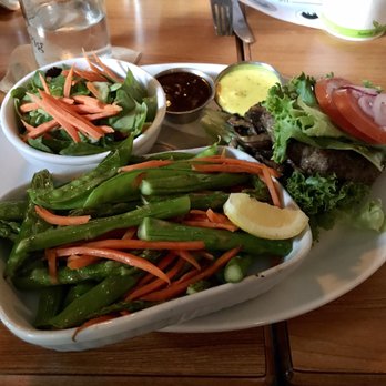 The Noble Pig - Special order of burger served protein style and a side of steamed veggies. - Brewpubs Near Me - Kamloops, British Columbia The Noble Pig - Special order of burger served protein style and a side of steamed veggies. - Brewpubs Near Me - Kamloops, British Columbia