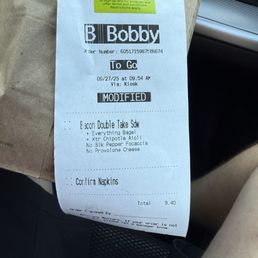The saddest Bacon Double Take breakfast sandwich I've received for over $9 bucks... The saddest Bacon Double Take breakfast sandwich I've received for over $9 bucks...