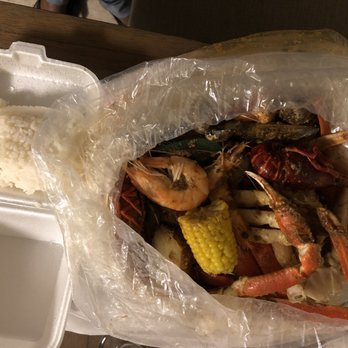 Cajun King Aiea - Rice and snow crab cimbi - Seafood Near Me - Aiea, Hawaii