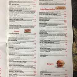 Rafael's Italian Restaurant - Menu pg 3