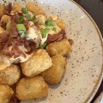 Champions Bar & Grill - Loaded Tater Tots - New American Near Me - Miami, Florida