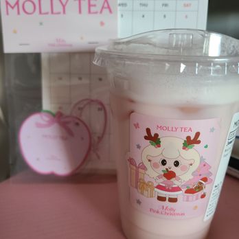 Molly Tea - Jasmine Apple Milk Tea. - Bubble Tea Near Me - New York, New York