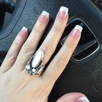 Elite Spa & Nail - Solar pink and white with sparkly white tips! - Day Spas Near Me - Arlington, Texas Elite Spa & Nail - Solar pink and white with sparkly white tips! - Day Spas Near Me - Arlington, Texas