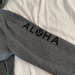 On my scuba sweater