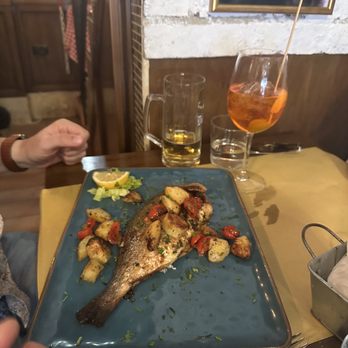 Ai Specchieri - Grilled sea bass - Italian Near Me - Venezia, VE