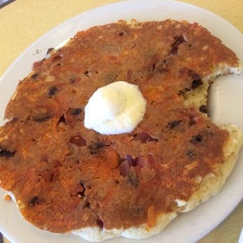 First Watch - Yes I ate some because it looked perfect and it is! Bacon cheddar choco pancake! And I was even allowed to just order one! - American Near Me - Chantilly, Virginia First Watch - Yes I ate some because it looked perfect and it is! Bacon cheddar choco pancake! And I was even allowed to just order one! - American Near Me - Chantilly, Virginia