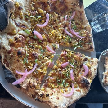 The Exchange - Street corn pizza - American Near Me - Lancaster, Pennsylvania