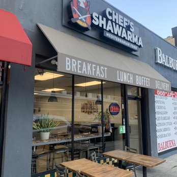 Chefs Shawarma Mediterranean Food - Exterior - Mediterranean Near Me - Van Nuys, California