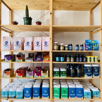 Fruit Wonders - shelves of various products in a store - Juice Bars & Smoothies Near Me - Murrieta, California