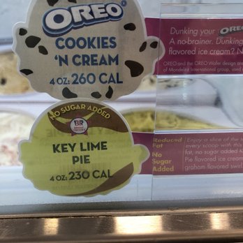 Dunkin' - Sugarless Key Lime Pie with Graham Crackers. Awesome Ice Cream - Donuts Near Me - Moore, Oklahoma