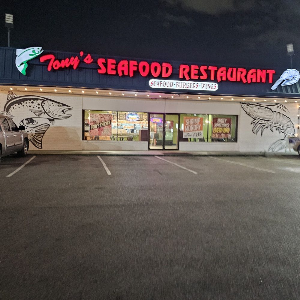 Tony's Seafood Restaurant - The outside of the building. - Seafood Near Me - Jacinto City, Texas Tony's Seafood Restaurant - The outside of the building. - Seafood Near Me - Jacinto City, Texas