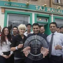 Taj Mahal - Team taj with Team Of The Year Award 2012