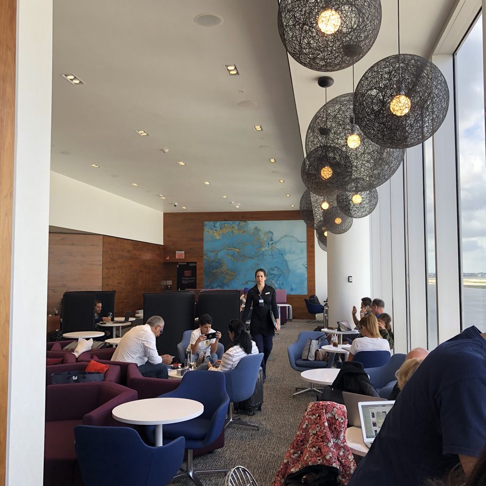 The Centurion Lounge - Side of the lounge - Airport Lounges Near Me - Miami, Florida The Centurion Lounge - Side of the lounge - Airport Lounges Near Me - Miami, Florida
