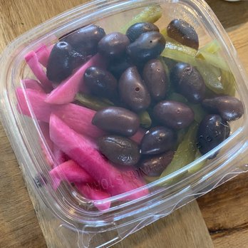 Cedar Palace - Side of Pickled Turnips - Lebanese Near Me - Chicago, Illinois