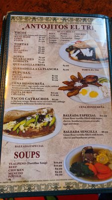Menu photo 3 El Tri Mexican Restaurant Conroe, TX Menu photo 3 El Tri Mexican Restaurant Conroe, TX
