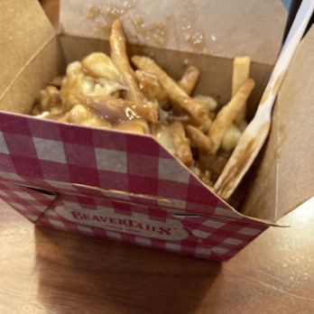 Queues de Castor - a box of french fries - Desserts Near Me - Mont-Tremblant, Quebec