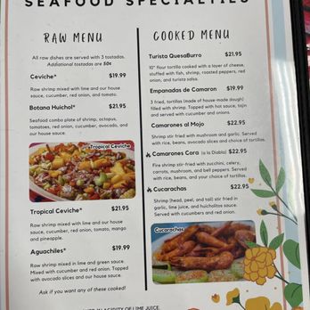 Huicholitos 2 - Seafood options - New Mexican Cuisine Near Me - Lacey, Washington