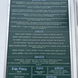 Updated menus. May 2025 Updated menus. May 2025