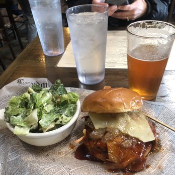 Barrelhouse 101 - Barrelhouse IPA and Korean BBQ with side Caesar salad - American Near Me - Ventura, California Barrelhouse 101 - Barrelhouse IPA and Korean BBQ with side Caesar salad - American Near Me - Ventura, California
