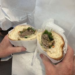 Lemongrass Beef Banh Mi Lemongrass Beef Banh Mi