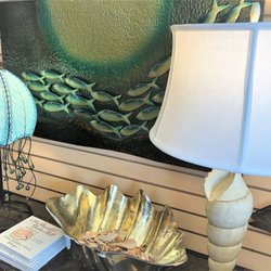 SIGN OF THE DOLPHIN - Coastal inspired home decor