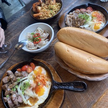NEP Cafe - Banh Mi Chao - Filet Mignon, Banh Mi Chao - Beef Belly, Garlic Noodle, Shanghai Dumplings - Breakfast & Brunch Near Me - Irvine, California NEP Cafe - Banh Mi Chao - Filet Mignon, Banh Mi Chao - Beef Belly, Garlic Noodle, Shanghai Dumplings - Breakfast & Brunch Near Me - Irvine, California