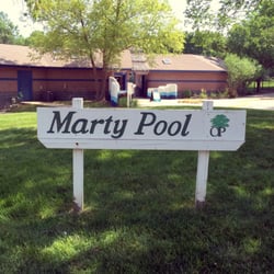 Marty Pool - Pool Sign on Conser