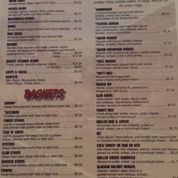 Players Sports Bar & Grill - Menu