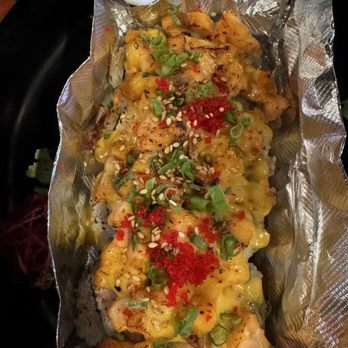 Huku Japanese Bistro - Lion King Roll - Japanese Near Me - Davis, California Huku Japanese Bistro - Lion King Roll - Japanese Near Me - Davis, California