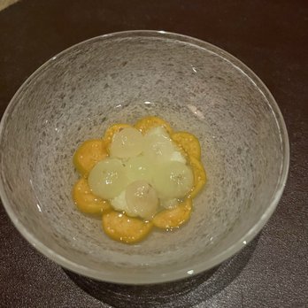 Quince - Chilled Bronx grapes with husk cherry and yuzu - French Near Me - San Francisco, California Quince - Chilled Bronx grapes with husk cherry and yuzu - French Near Me - San Francisco, California