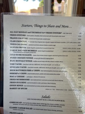 Menu photo 8 The Powder Keg Pub Hercules, CA