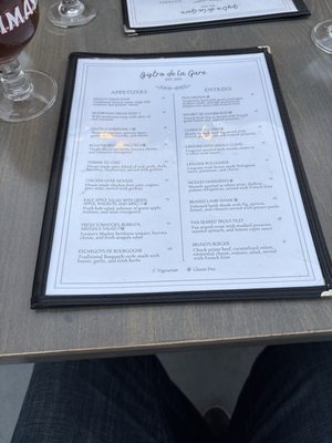 Menu photo 1 Bistro de la Gare South Pasadena, CA Menu photo 1 Bistro de la Gare South Pasadena, CA