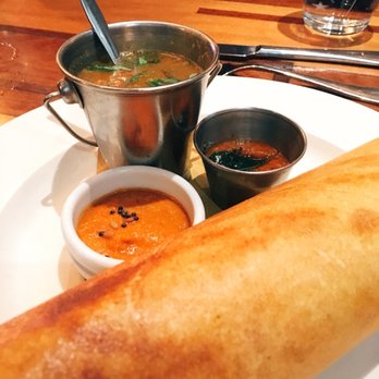 Abhi's Indian Restaurant - Masala dosa entrée - Indian Near Me - North Strathfield, NSW