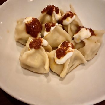 Little Donkey - Manti (Istanbul Meat Ravioli) - Tapas/Small Plates Near Me - Cambridge, Massachusetts Little Donkey - Manti (Istanbul Meat Ravioli) - Tapas/Small Plates Near Me - Cambridge, Massachusetts