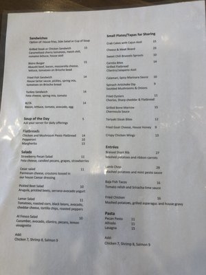 Menu photo 2 The Loretto Bistro Mission, TX Menu photo 2 The Loretto Bistro Mission, TX